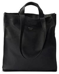 Prada - Handtasche Aus Nappaleder - Lyst