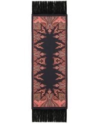 Etro - Geometrisch Gemusterter Seidenschal - Lyst