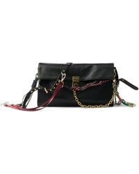 Prada - Soft Sound Large Leather Shoulder Bag - Lyst