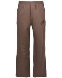 MASU - Logo-Embroidered Wide-Leg Track Pants - Lyst
