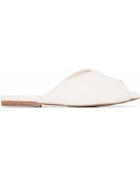 Deiji Studios - Open-Toe Wool Slippers - Lyst