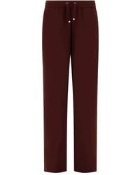 Herno - Drawstring-Waistband Trousers - Lyst