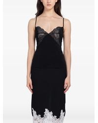 Beaufille - Papillon Cami Lace-Trim Top - Lyst