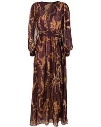 Lenny Niemeyer - Abstract-Print Silk Dress - Lyst