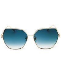 Chopard - Geometric-Frame Sunglasses - Lyst