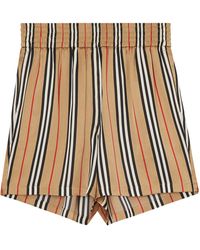 Burberry Icon Stripe Shorts - Brown