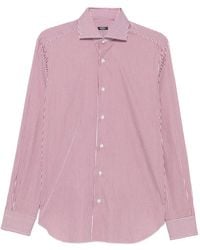 Barba Napoli - Chemise À Rayures Verticales - Lyst
