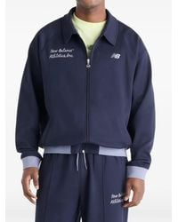 New Balance - Veste Sport Legacy En Piqué - Lyst