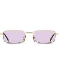 David Beckham - Lunettes De Soleil Origami À Monture Rectangulaire - Lyst