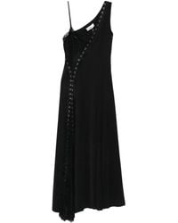 Nissa - One-Shoulder Lace-Detail Dress - Lyst