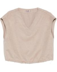 Herno - V-Neck Vest - Lyst
