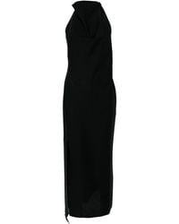 Rohe - Halterneck Virgin Wool Maxi Dress - Lyst