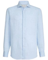 Brunello Cucinelli - Camicia Easy Fit - Lyst