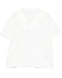 Maison Margiela - Cotton Polo Shirt - Lyst