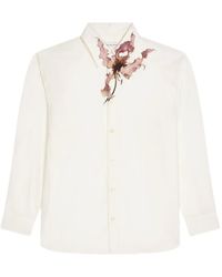 Dries Van Noten - Camisa de algodón con estampado floral - Lyst