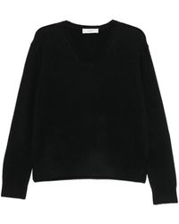 DUNST - V-Neck Knitted Sweater - Lyst