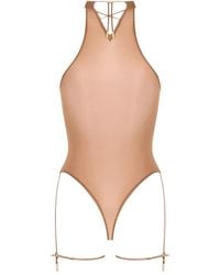 Maison Close - French Kiss Light Neckholder-Body Mit Tanga - Lyst