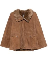 Manzoni 24 - Shearling-Collar Pocket Jacket - Lyst