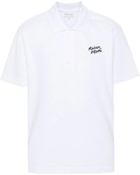 Maison Kitsuné - Printed Polo - Lyst