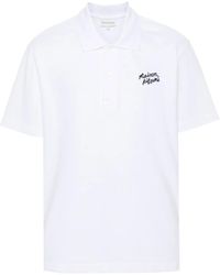 Maison Kitsuné - Printed Polo - Lyst