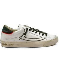HTC - Vipers Distressed-Finish Sneakers - Lyst