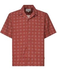 Carhartt - Camisa con corazones estampados - Lyst