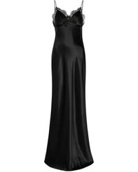 Nili Lotan - Sylas Lace-Detail Maxi Dress - Lyst