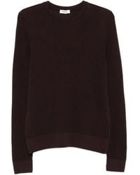 Sandro - Rundhals-Pullover Mit Reißnähten - Lyst