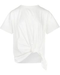 Club21 - T-Shirt Joanna À Détail Noué - Lyst