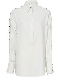 Proenza Schouler - Marocaine Silk Shirt - Lyst