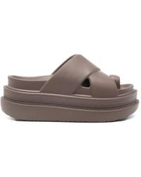 Sacai - Sandalen mit überkreuzten Riemen - Lyst