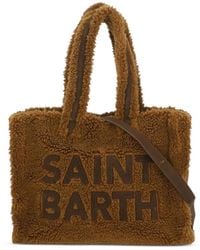 Mc2 Saint Barth - Colette Teddy Logo-Lettering Tote Bag - Lyst