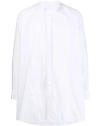 Raf Simons - Logo-Patch Button-Up Shirt - Lyst