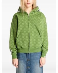 A Bathing Ape - College モノグラム ジップパーカー - Lyst