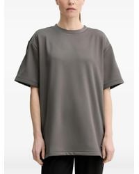 Rains - Oversized Logo-Patch T-Shirt - Lyst