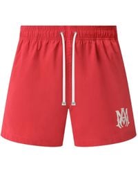 Amiri - Short De Bain À Lien De Resserrage - Lyst