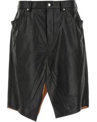 Rick Owens - Slivered Skirt - Lyst