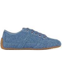 Givenchy - Slim Denim Sneakers - Lyst