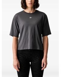 EA7 - Embroidered-Logo T-Shirt - Lyst