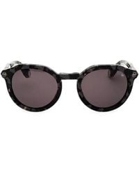 Philipp Plein - Tortoiseshell-Effect Round-Frame Sunglasses - Lyst