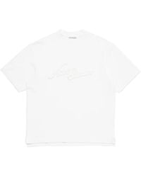 Acne Studios - Logo-Embroidered T-Shirt - Lyst