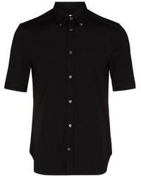 Alexander McQueen - Short-sleeve Cotton Shirt - Lyst