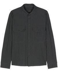 Neil Barrett - Crinkled Cotton Shirt - Lyst