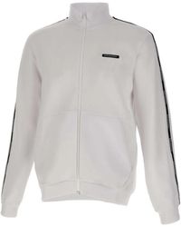 EA7 - Logo-Detail Full-Zip Sweatshirt - Lyst