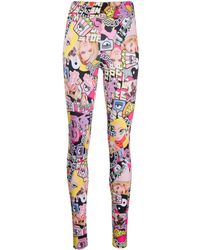 Chiara Ferragni Легинсы С Графичным Принтом - Желтый