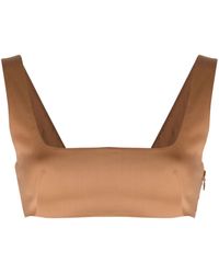 ANDAMANE - Ärmelloses Cropped-Top - Lyst