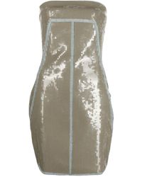 Rick Owens - Kleid mit Pailletten - Lyst
