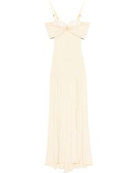 Elisabetta Franchi - Bustier-Style Gown - Lyst