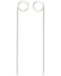 Courreges - Holy Chained Dangle Earrings - Lyst