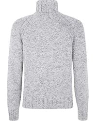 ZEGNA - Jersey de lana con cuello alto - Lyst